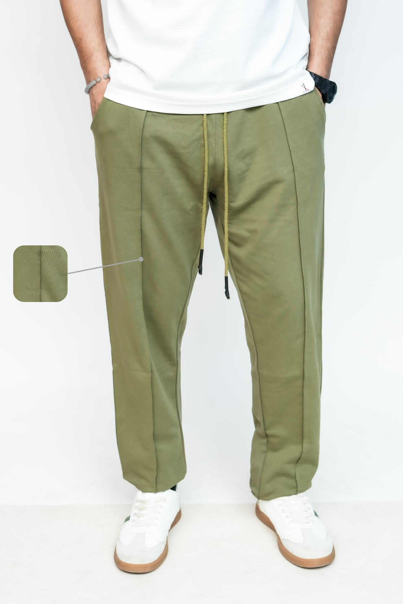 Forge Rib Trouser - Beige