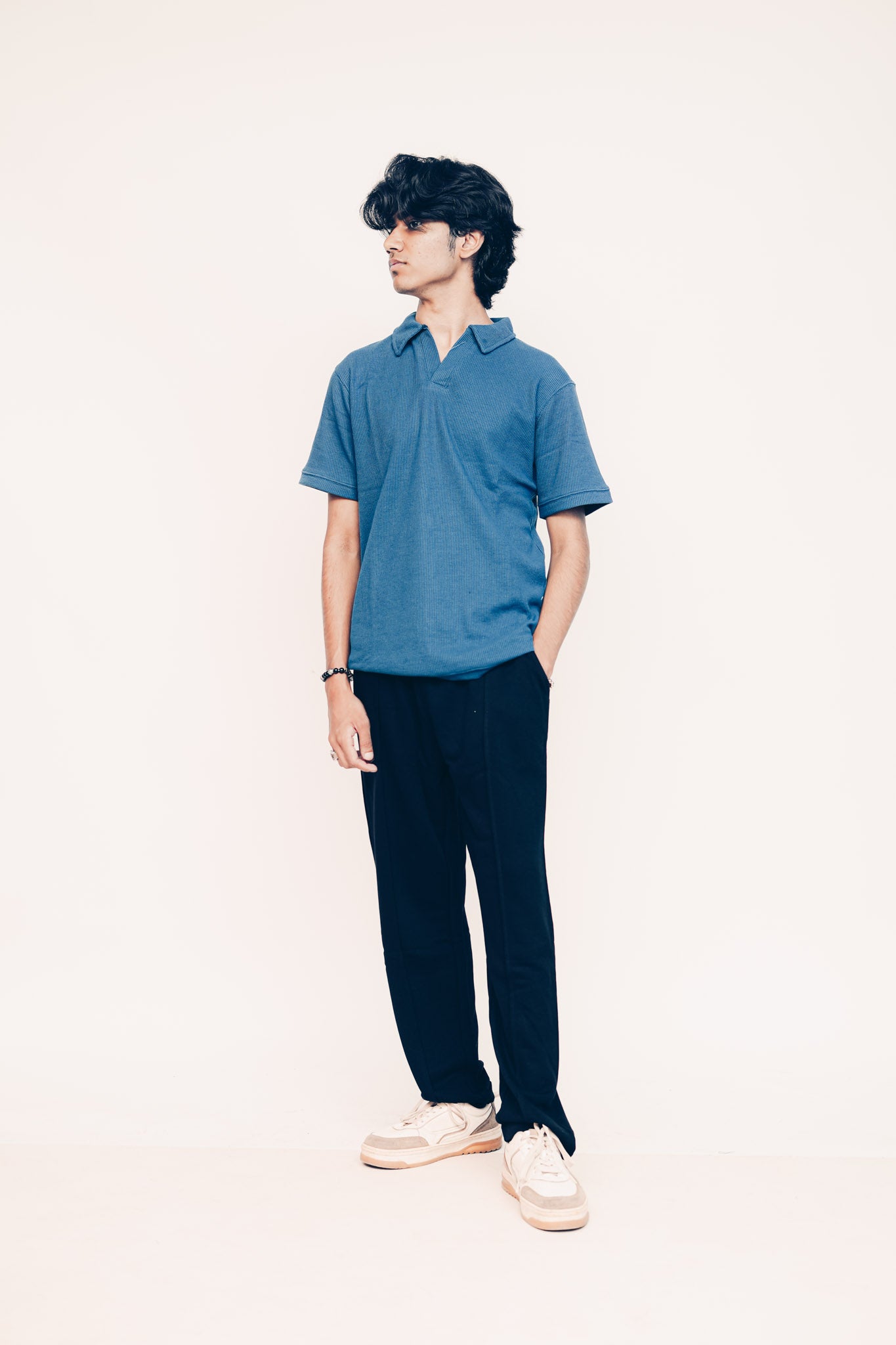 Forge Rib Trouser - Beige