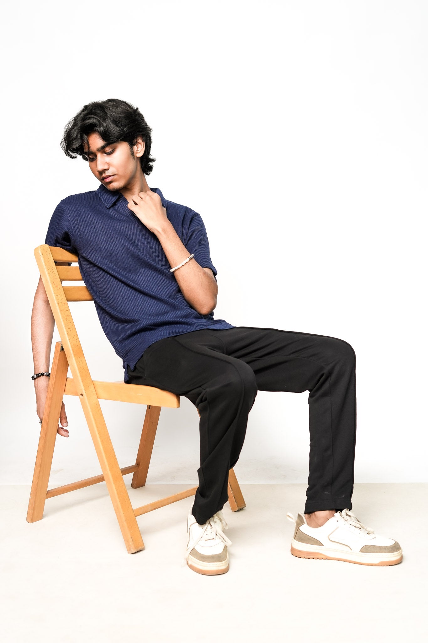 Forge Rib Trouser - Beige