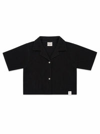 XRagnar Trailblazer Co-ord Set in Black — two-piece shirt and wide-leg trouser set for women in Pakistan