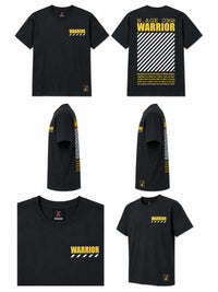 XRagnar Warrior Tee in Black — 280 GSM oversized graphic t-shirt for men and women in Pakistan