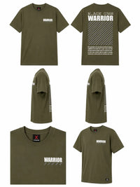 XRagnar Warrior Tee in Olive — 280 GSM cotton oversized tee for everyday streetwear