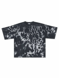 XRagnar Storm Fade Shirt in Storm Grey — acid-wash garment-dyed oversized tee, unisex