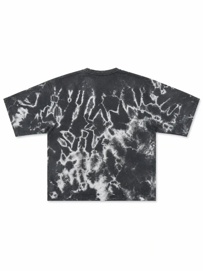 XRagnar Storm Fade Shirt in Storm Grey — acid-wash garment-dyed oversized tee, unisex